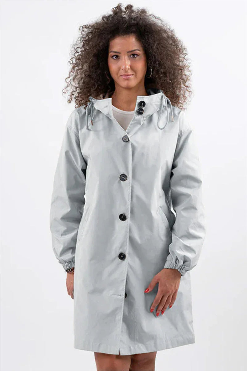 BARBARA™ | Oversized Water-Resistant Windbreaker - MABEL LONDON
