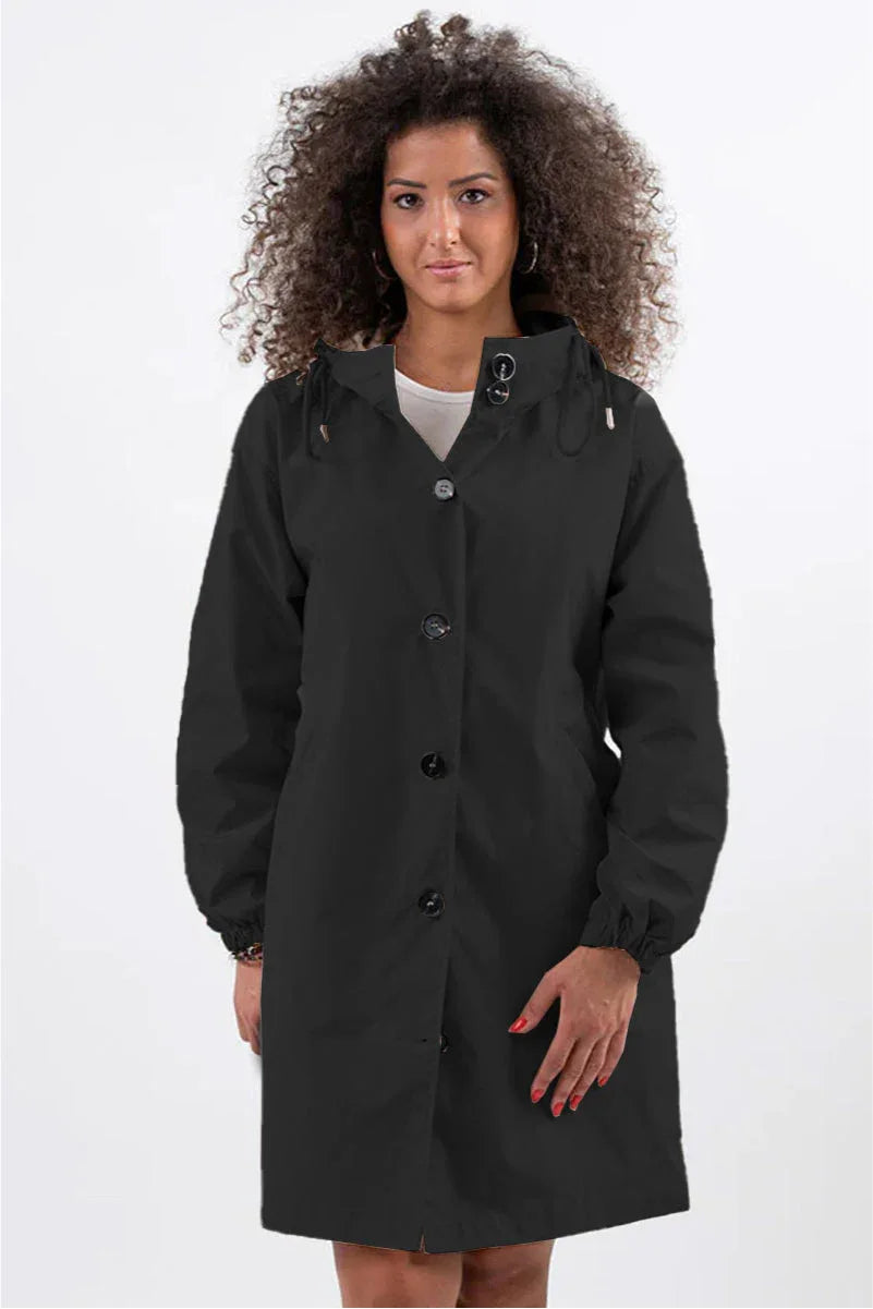 BARBARA™ | Oversized Water-Resistant Windbreaker - MABEL LONDON