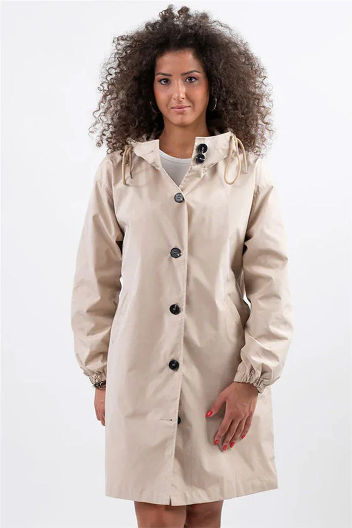 BARBARA™ | Oversized Water-Resistant Windbreaker - MABEL LONDON