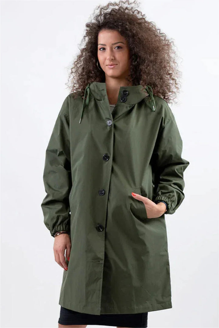 BARBARA™ | Oversized Water-Resistant Windbreaker - MABEL LONDON