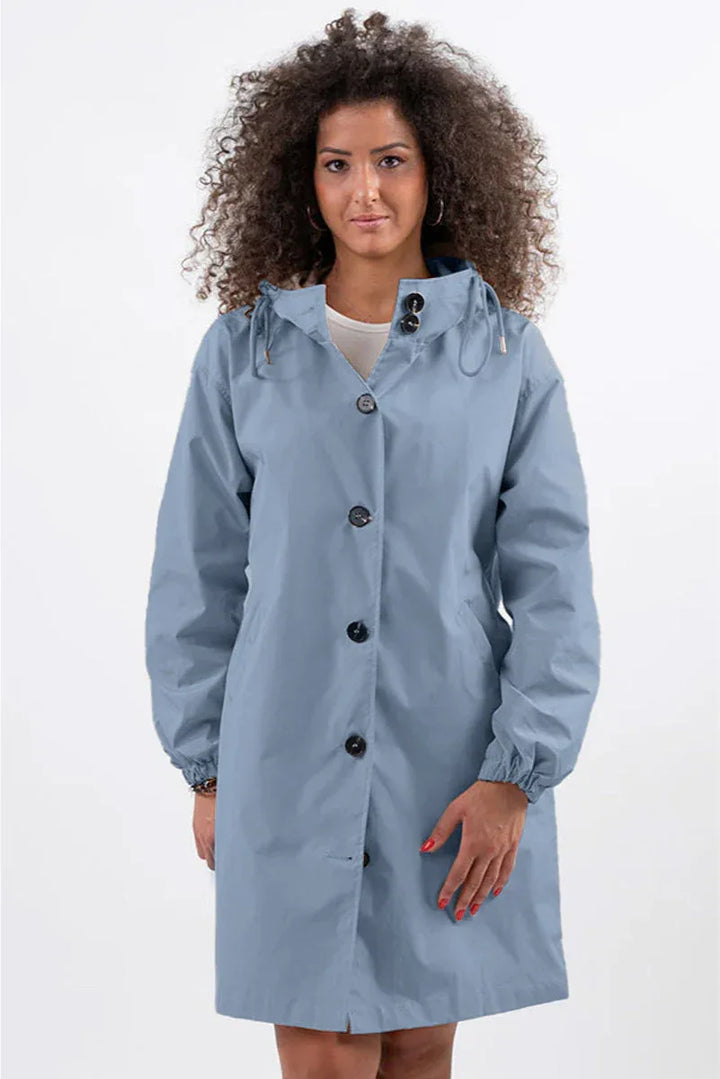 BARBARA™ | Oversized Water-Resistant Windbreaker - MABEL LONDON