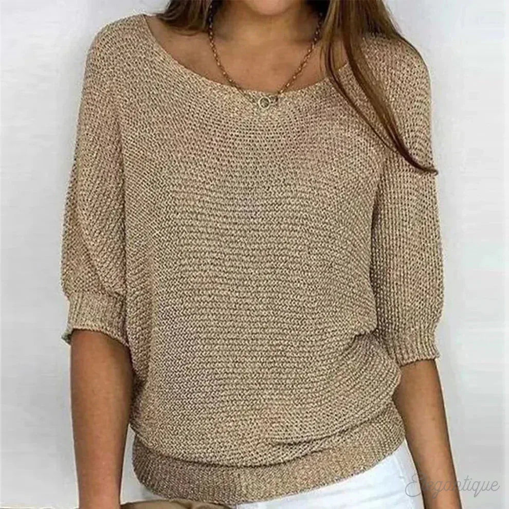 JOLENE™ - Lightweight Knit Sweater - MABEL LONDON