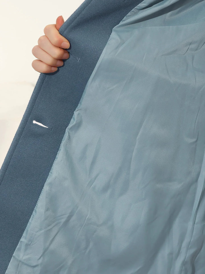 Josephine - Single Breasted Winter Trench Coat - MABEL LONDON