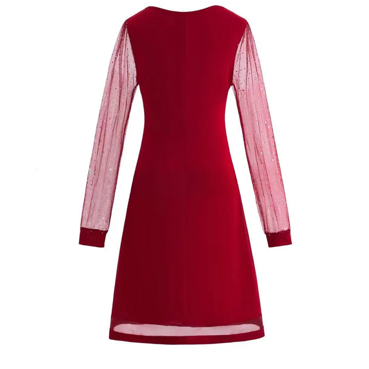 LILA™ - Lace Sleeve Dress - MABEL LONDON