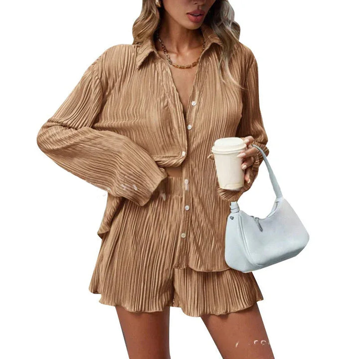 LYSANDRA™ – Elegant Relaxed Stretchy Lounge Set - MABEL LONDON