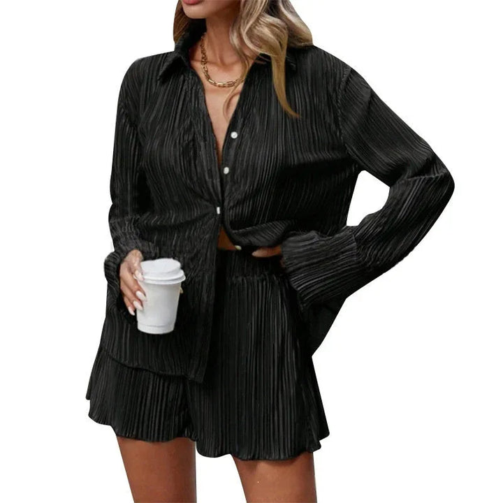 LYSANDRA™ – Elegant Relaxed Stretchy Lounge Set - MABEL LONDON