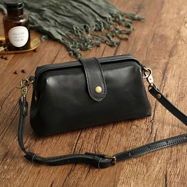 Ivy - Mini Leather Crossbody - MABEL LONDON